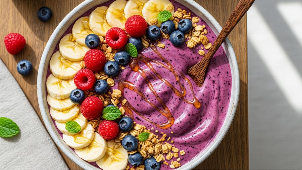 Berry Banana Smoothie Bowl