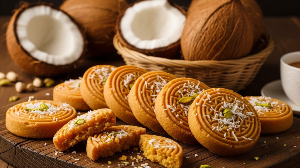 Coconut Thekua