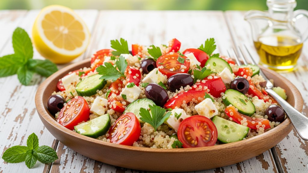 Mediterranean Quinoa Salad