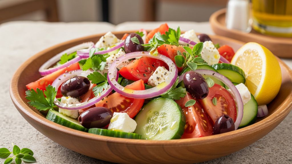 Mediterranean Veggie Salad