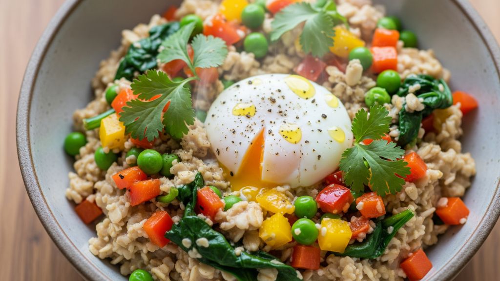 Savory Vegetable Oats