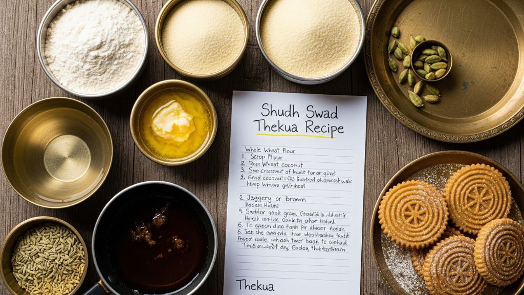 Shuddhswad Thekua Recipe